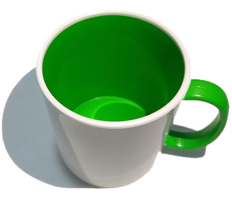 Caneca Linha Colors - Verde.